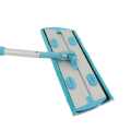 Professional manufacturer aluminum frame microfiber flat mop with adjustable handle